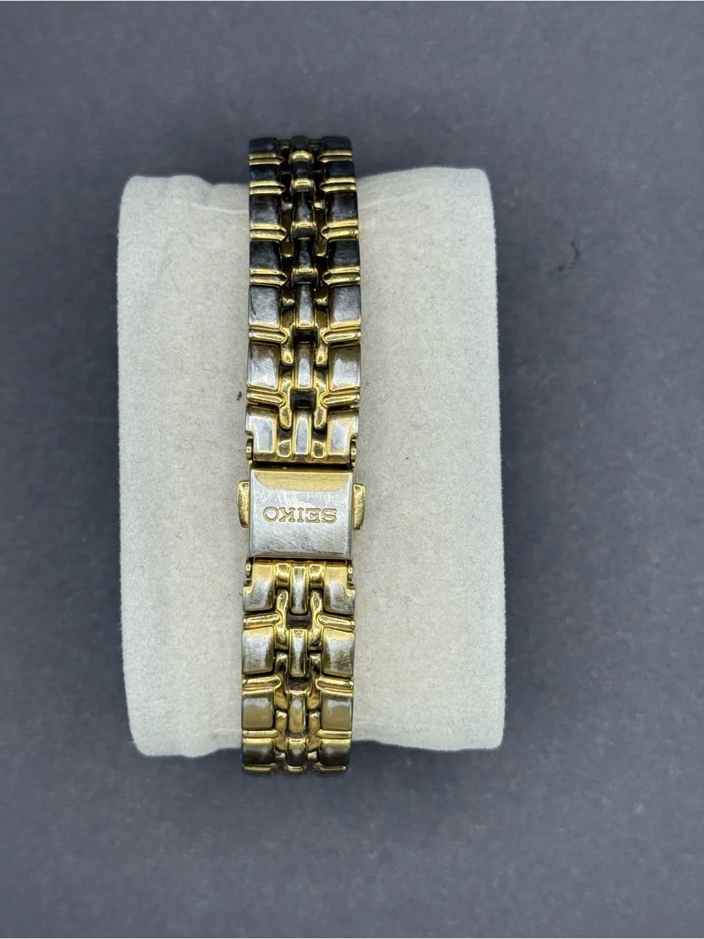 Seiko Women's Two-Tone Gold and Silver Bracelet Watch
